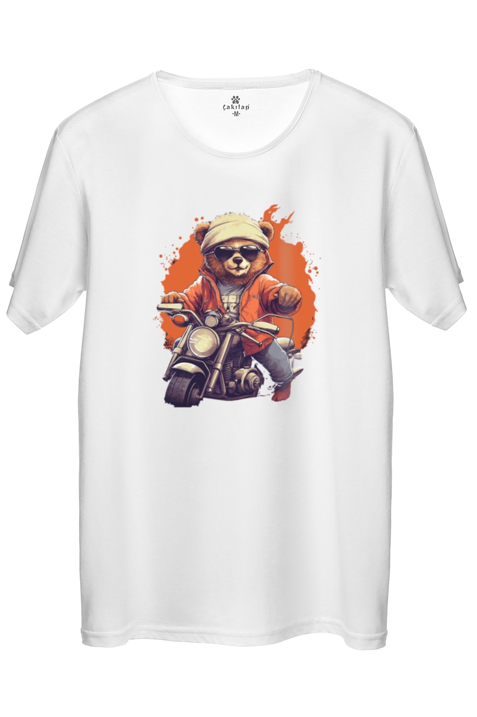 Ayıcık Baskılı Regular Tişört