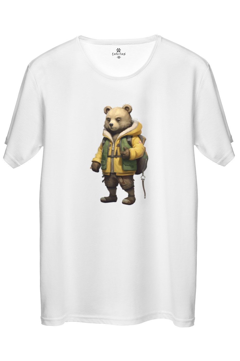 Ayıcık Baskılı Regular Tişört