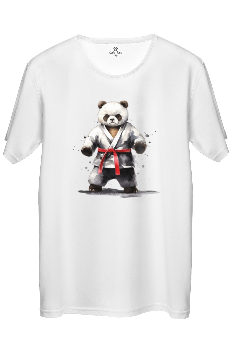 Ayıcık Baskılı Regular Tişört