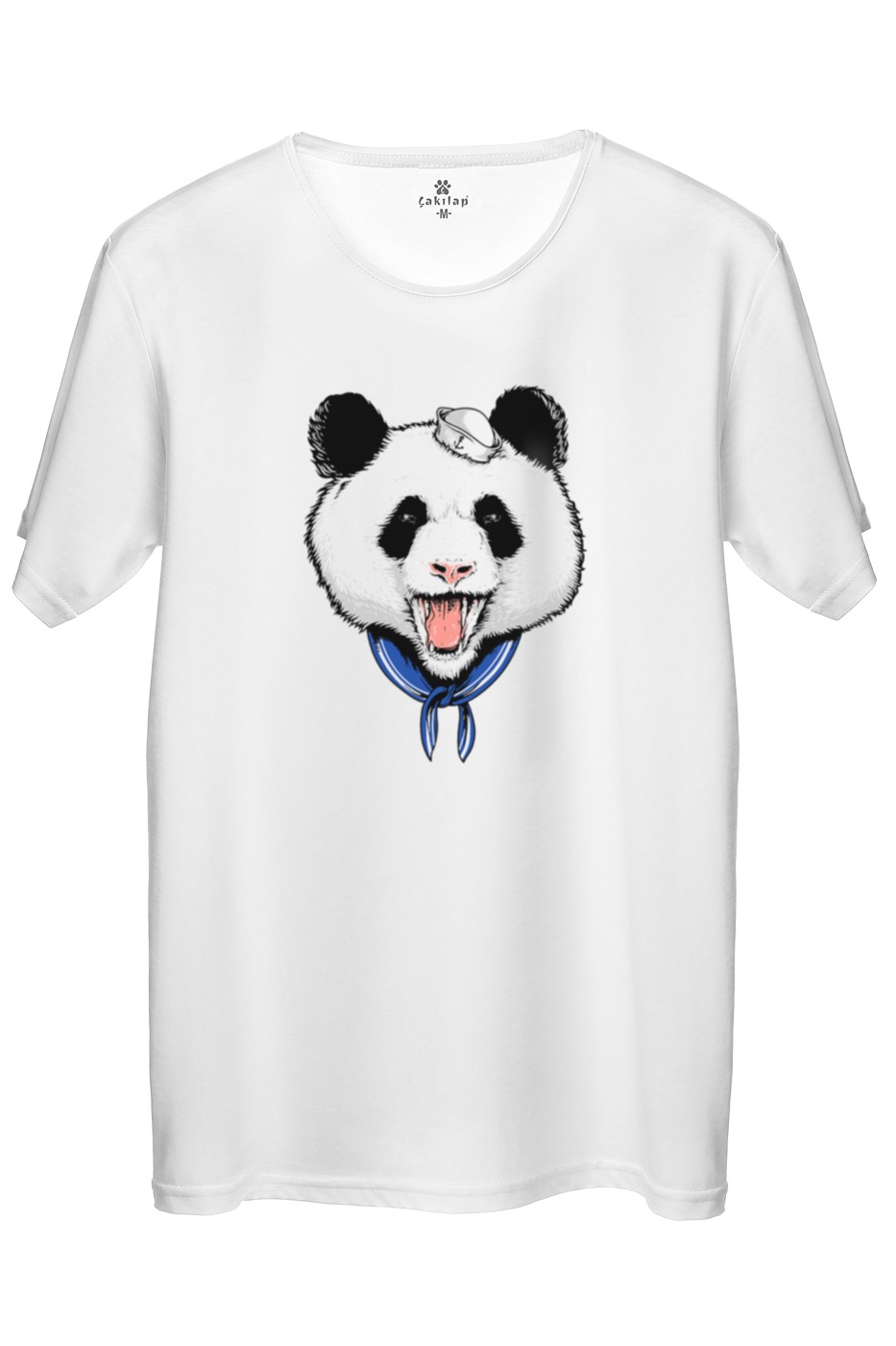 Panda Baskılı Regular Tişört