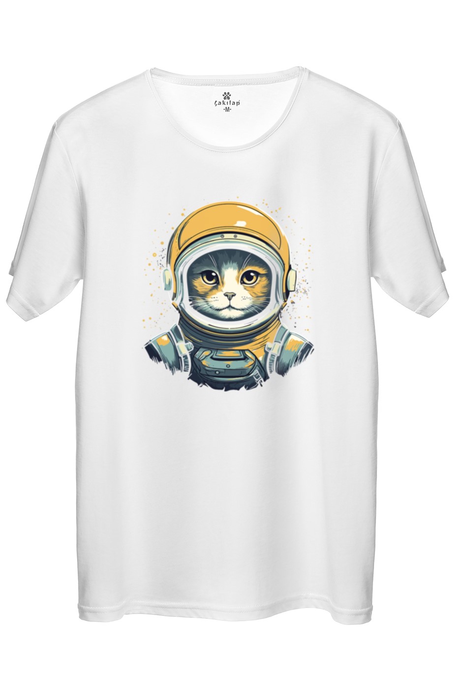 Kedi Baskılı Regular Tişört