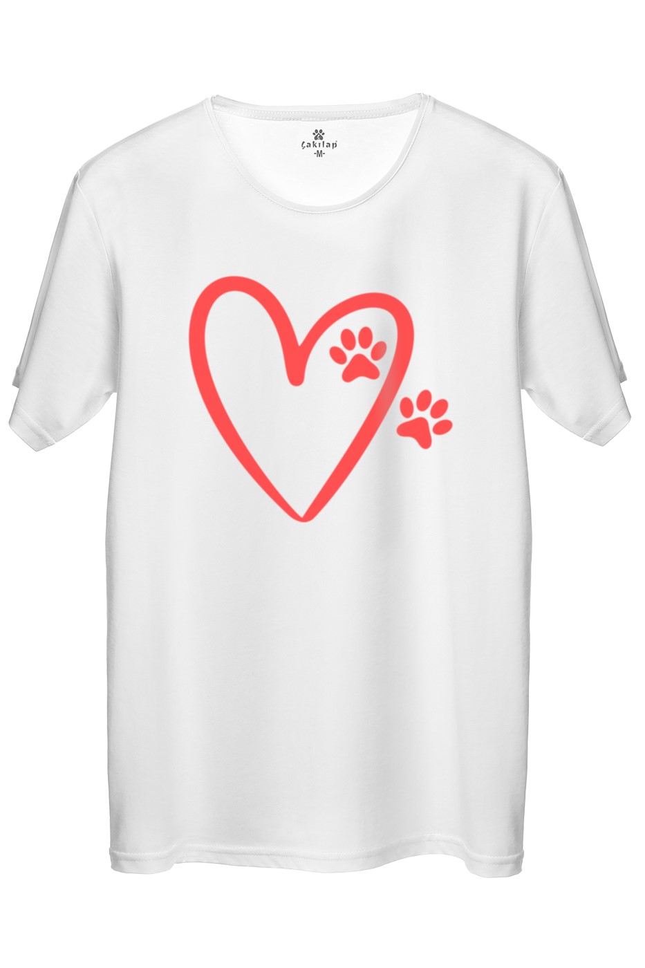 Kedi Baskılı Regular Tişört