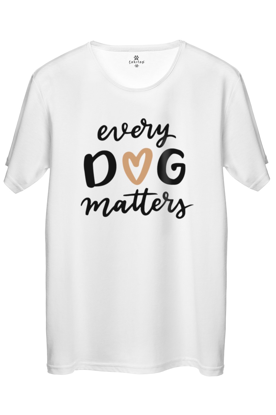 Köpek Baskılı Regular Tişört