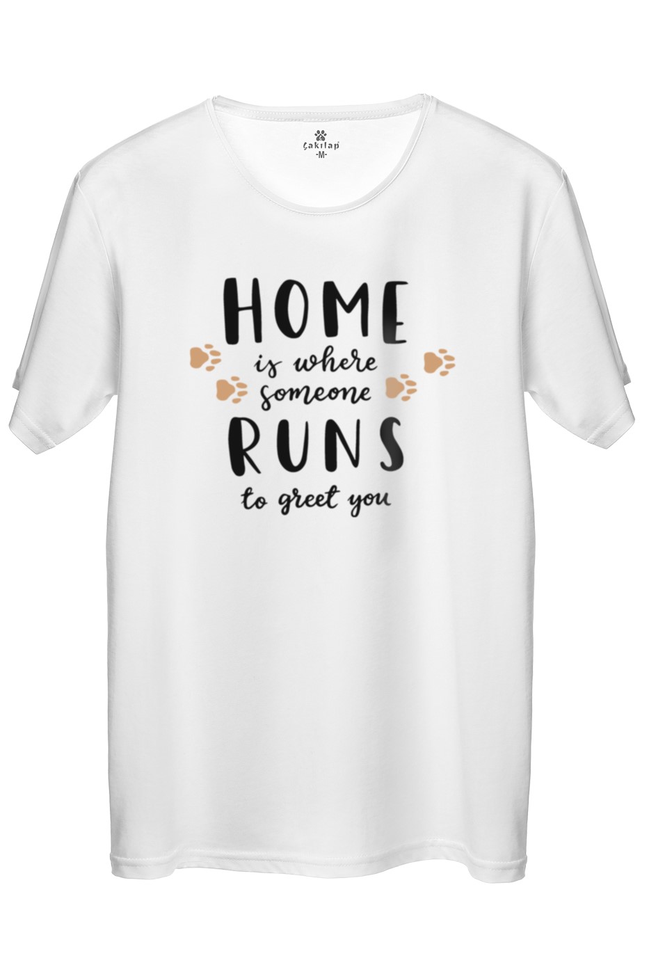 Köpek Baskılı Regular Tişört