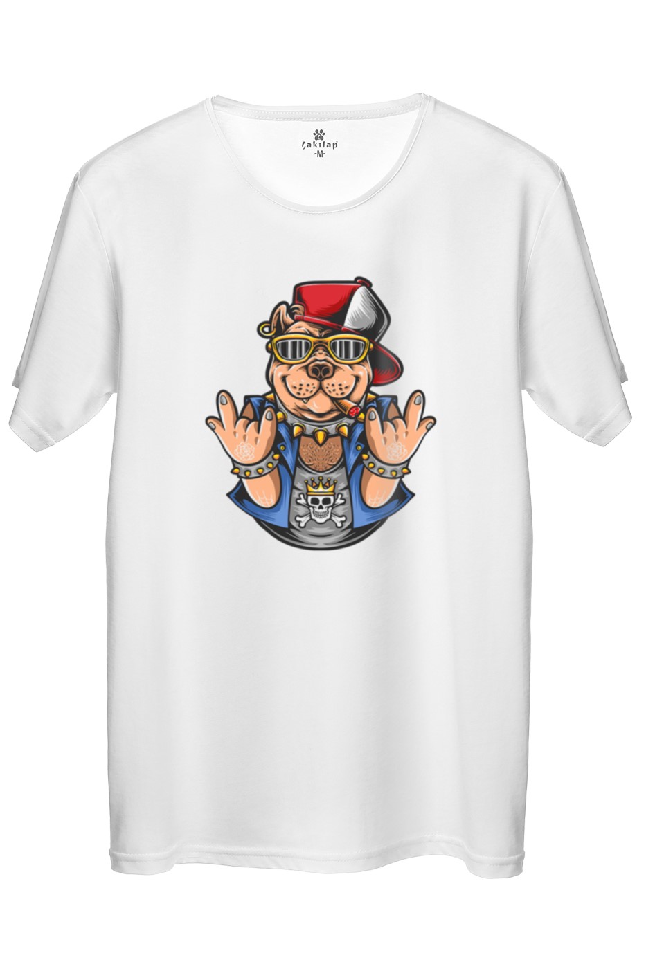 Köpek Baskılı Regular Tişört