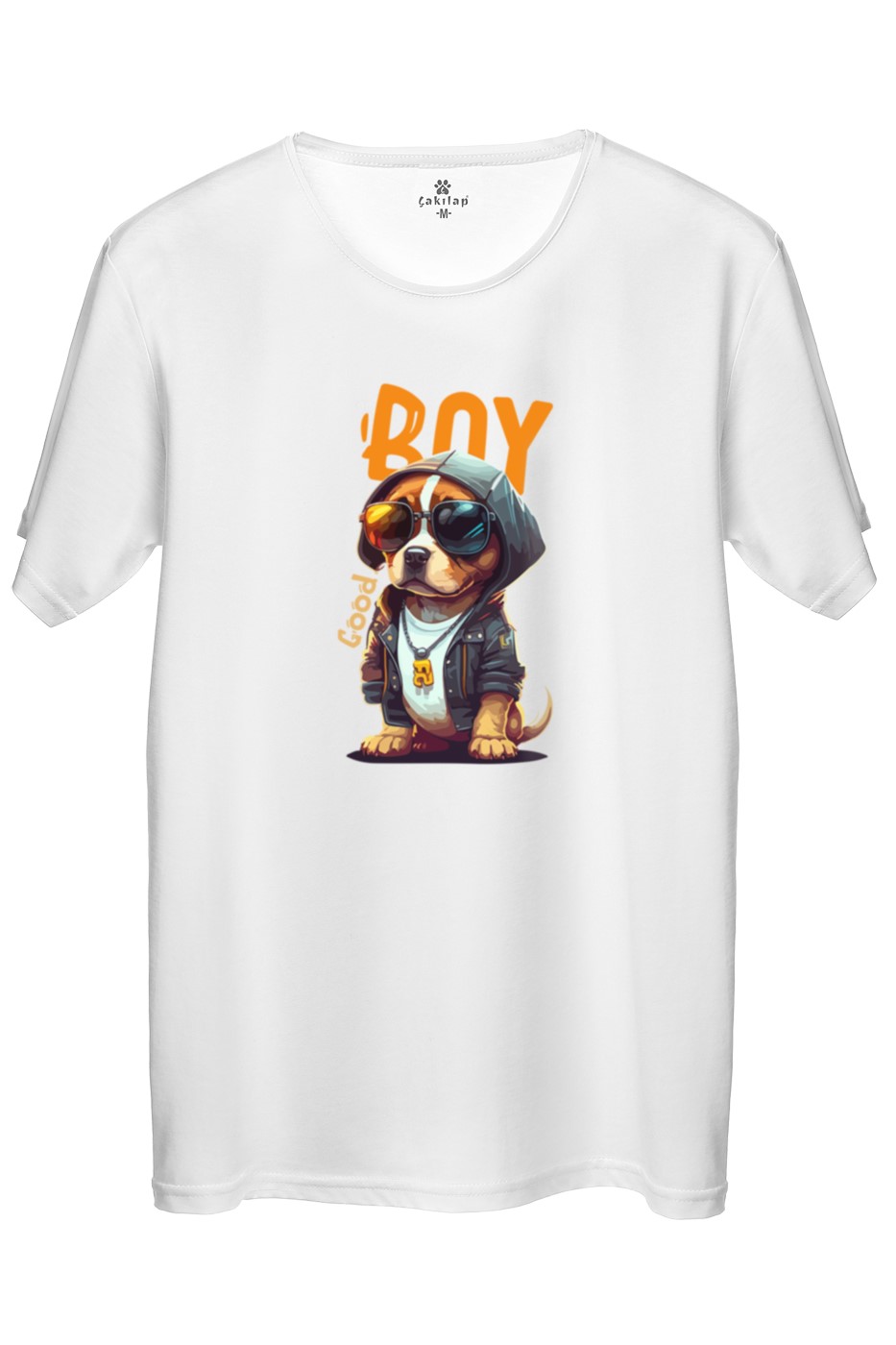 Köpek Baskılı Regular Tişört