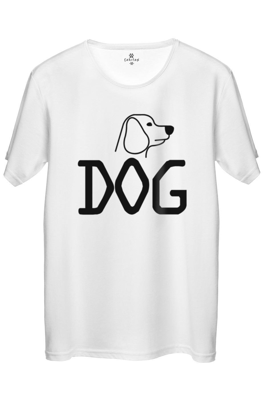 Köpek Baskılı Regular Tişört