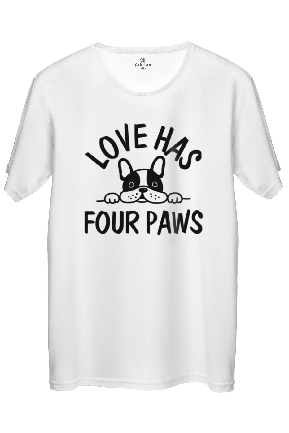 Köpek Baskılı Regular Tişört