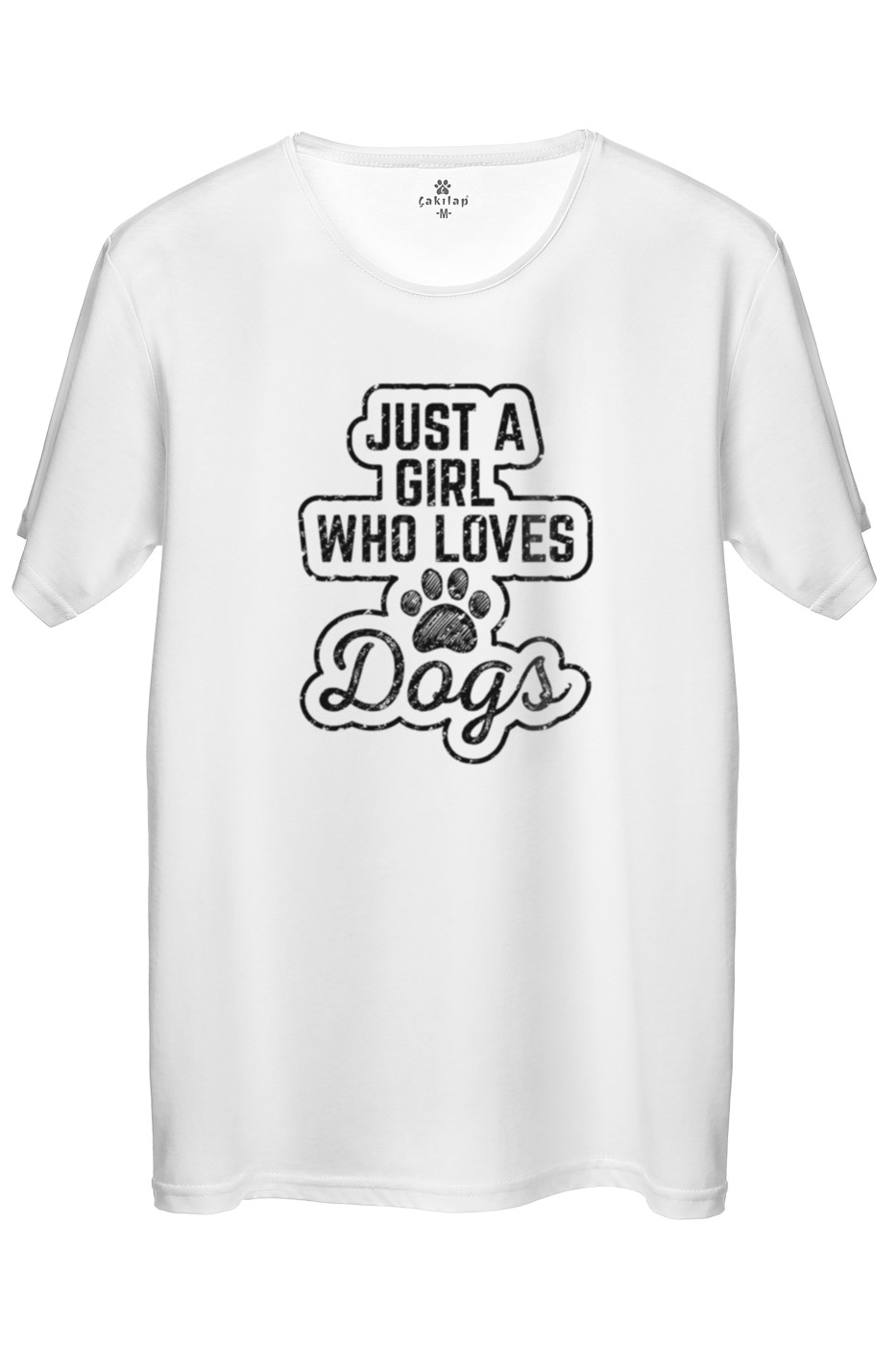 Köpek Baskılı Regular Tişört