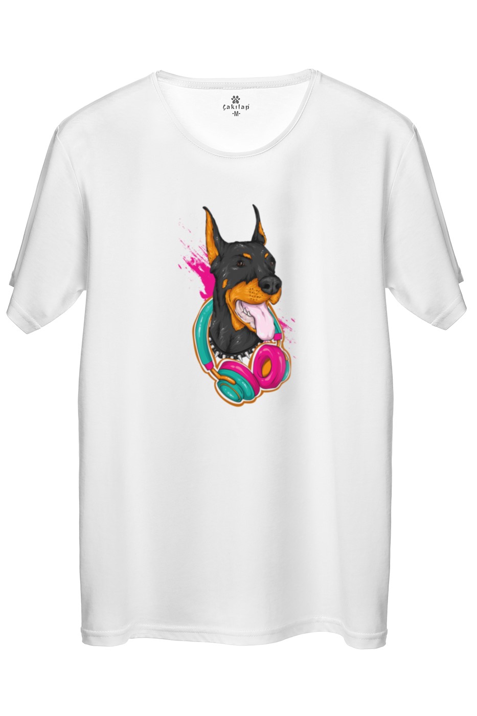 Köpek Baskılı Regular Tişört