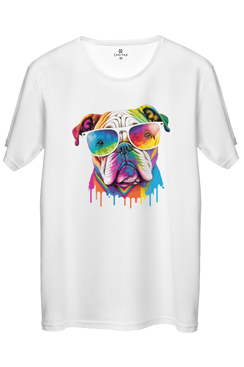 Köpek Baskılı Regular Tişört