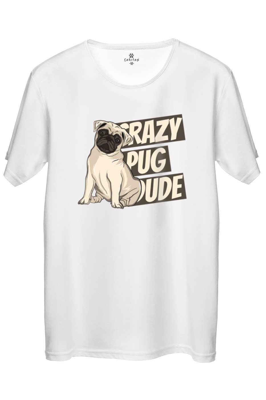 Köpek Baskılı Regular Tişört