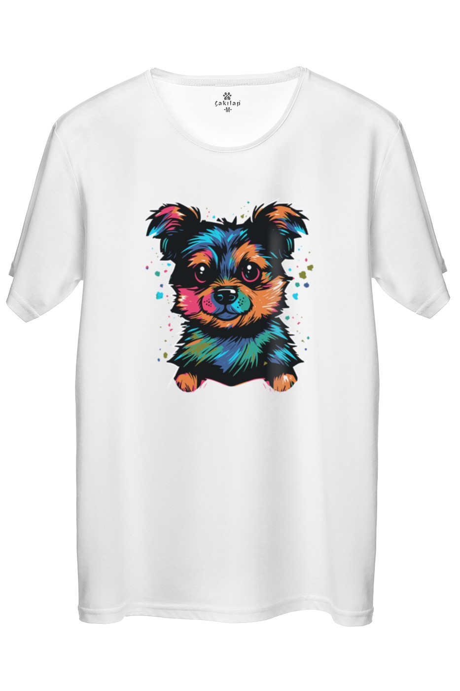 Köpek Baskılı Regular Tişört