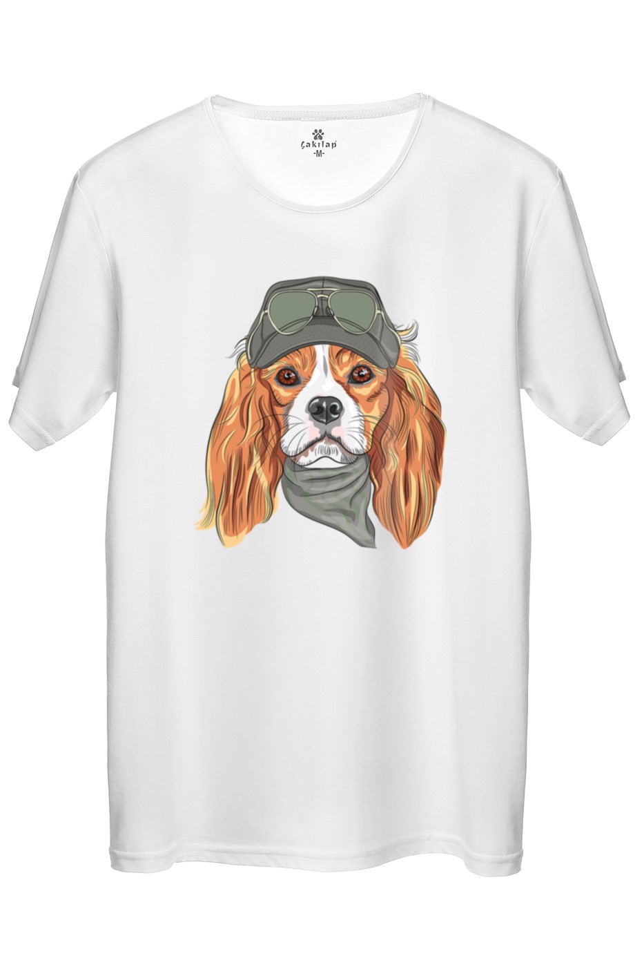 Köpek Baskılı Regular Tişört