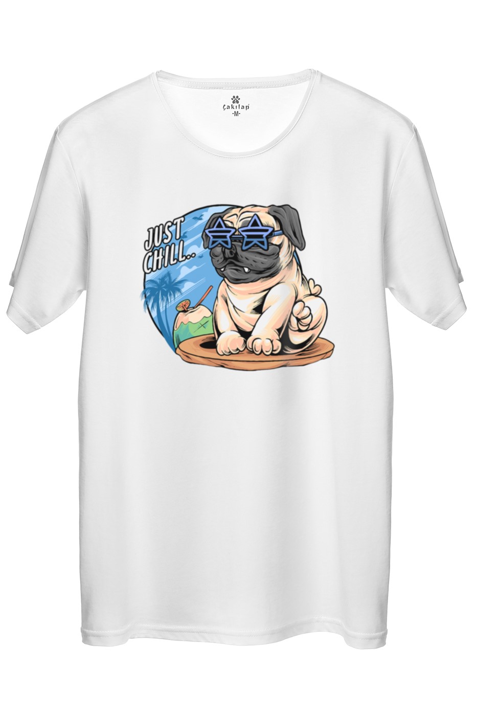 Köpek Baskılı Regular Tişört