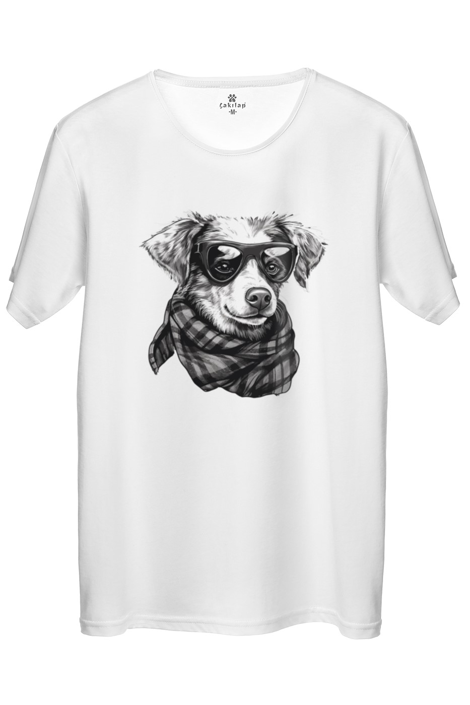 Köpek Baskılı Regular Tişört