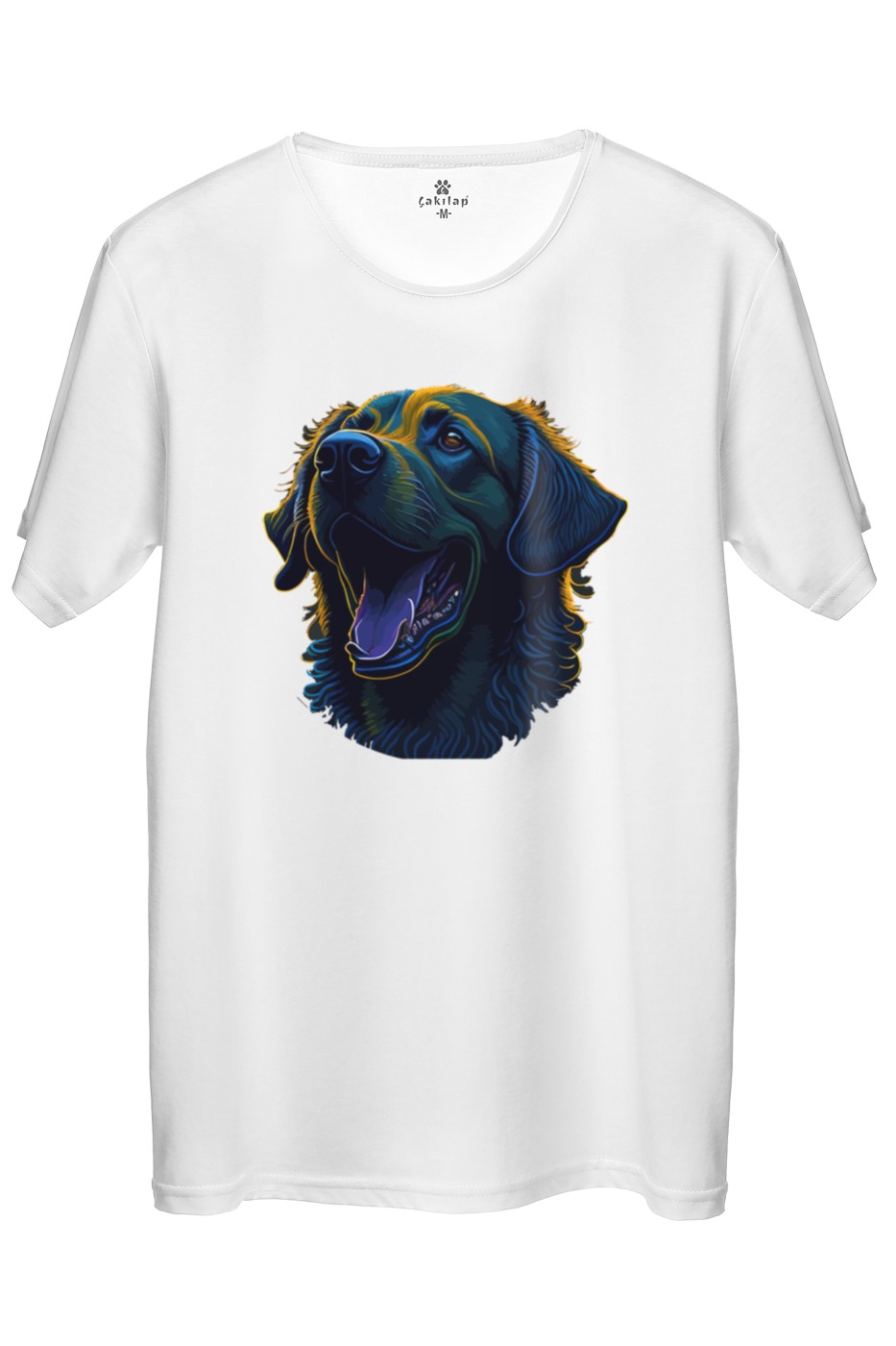 Köpek Baskılı Regular Tişört