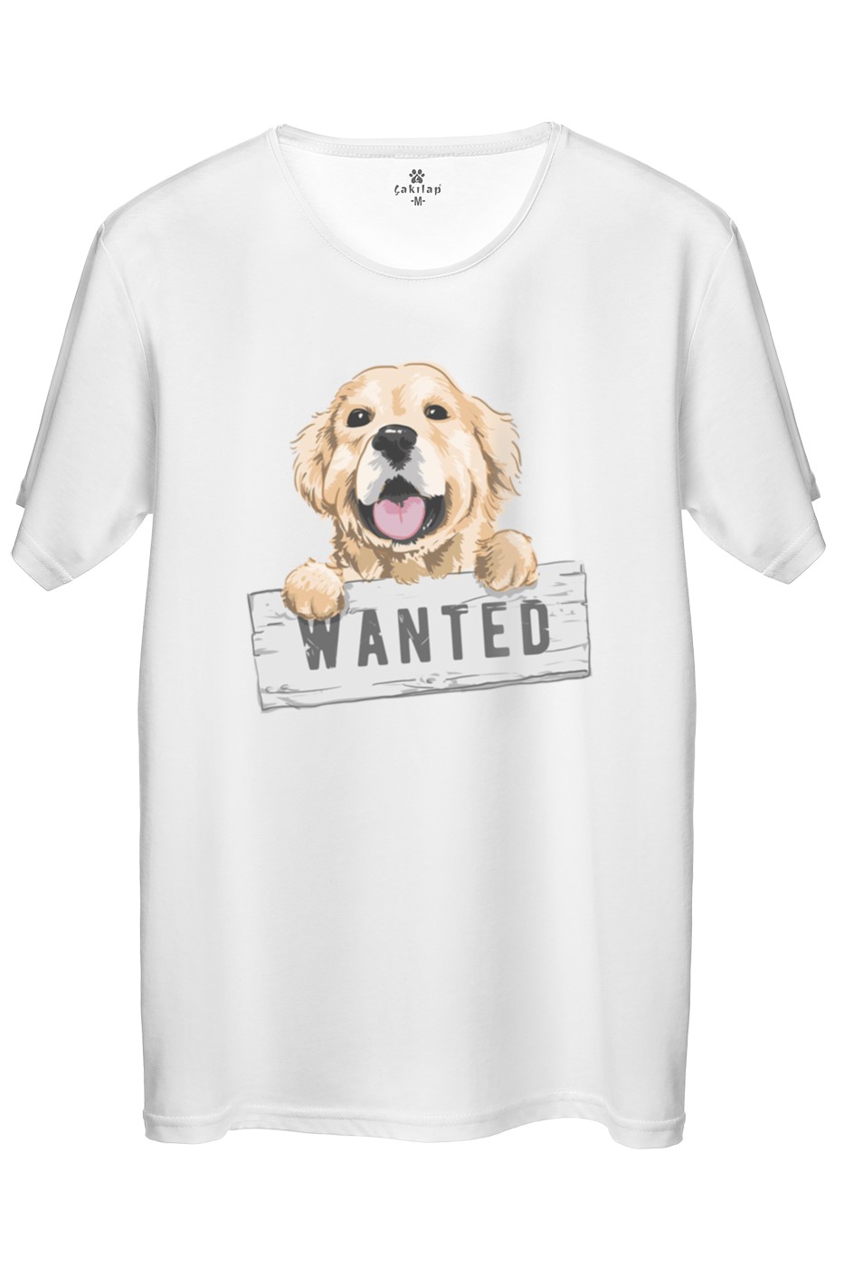 Köpek Baskılı Regular Tişört