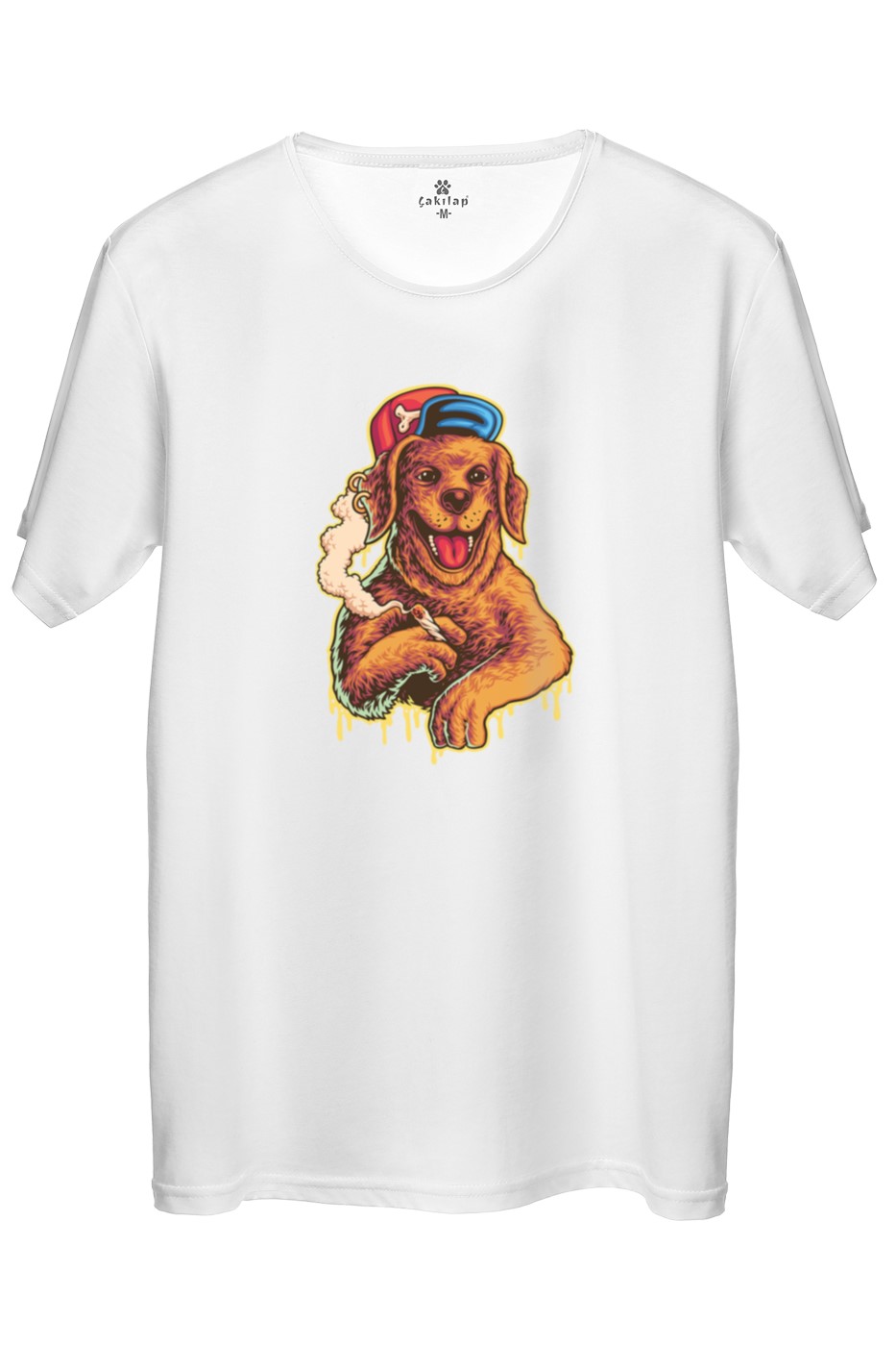 Köpek Baskılı Regular Tişört