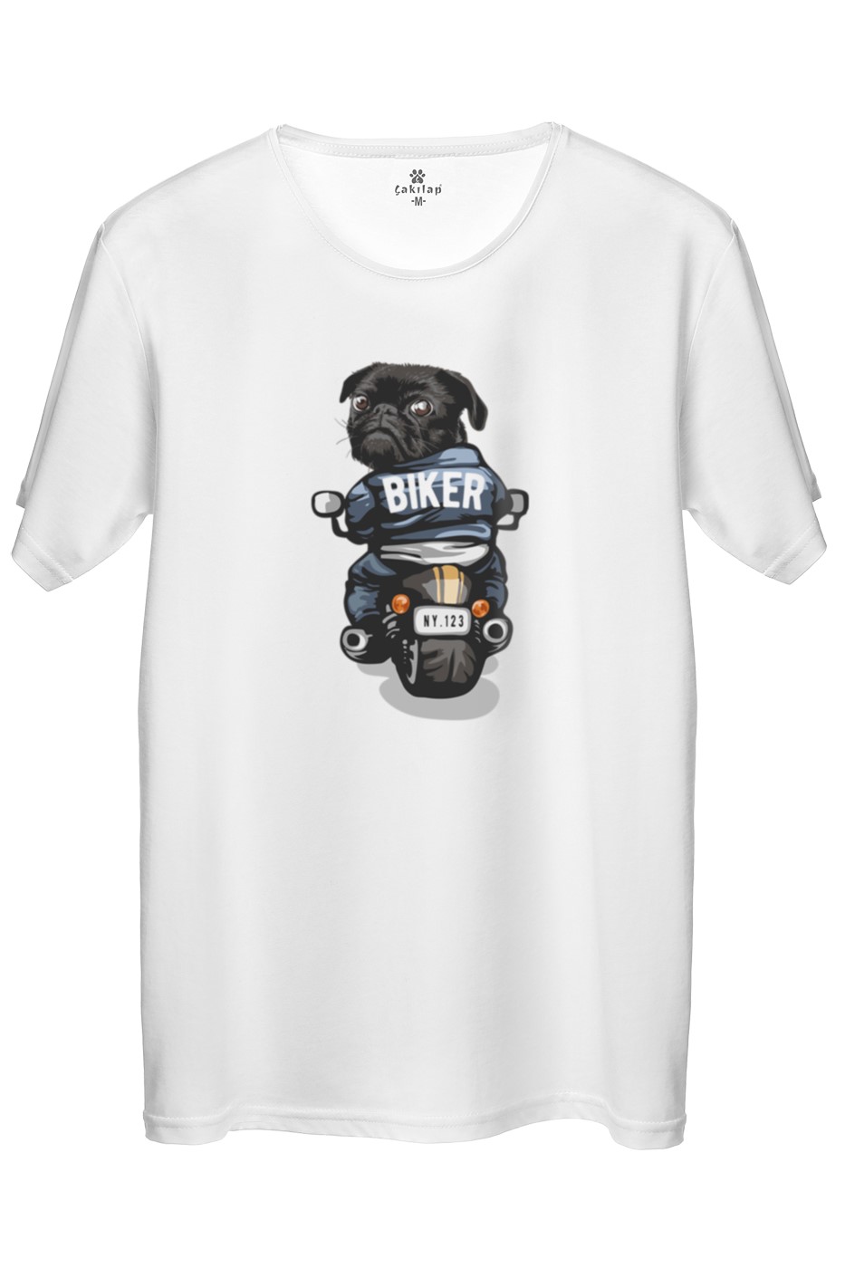 Köpek Baskılı Regular Tişört