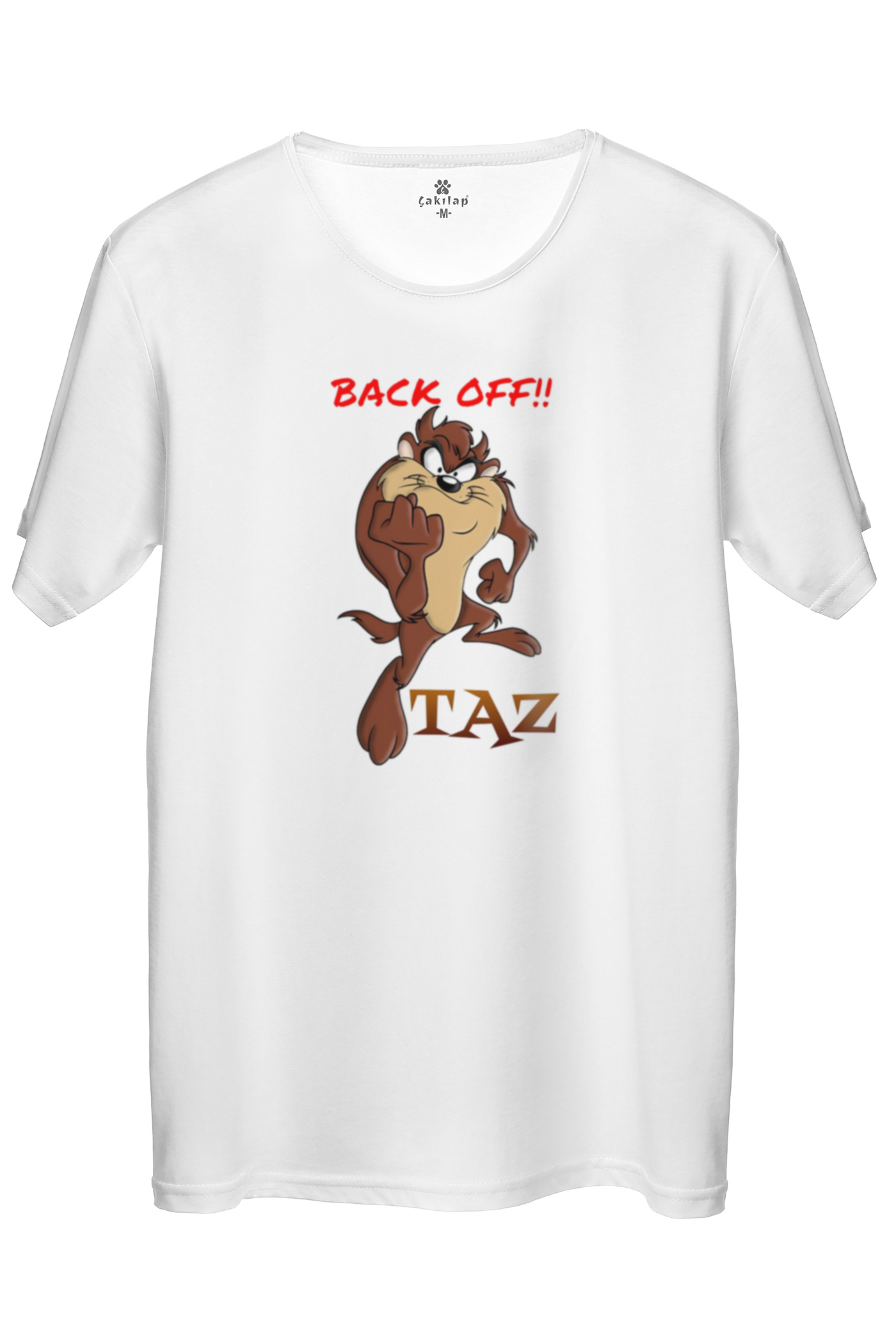 Tazmanya Canavarı Baskılı Regular Tişört