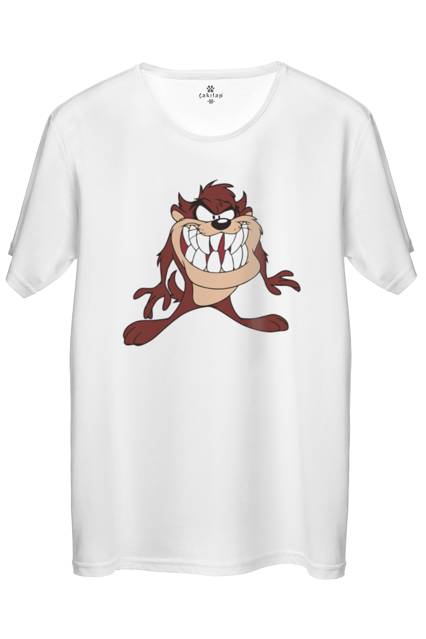 Tazmanya Canavarı Baskılı Regular Tişört