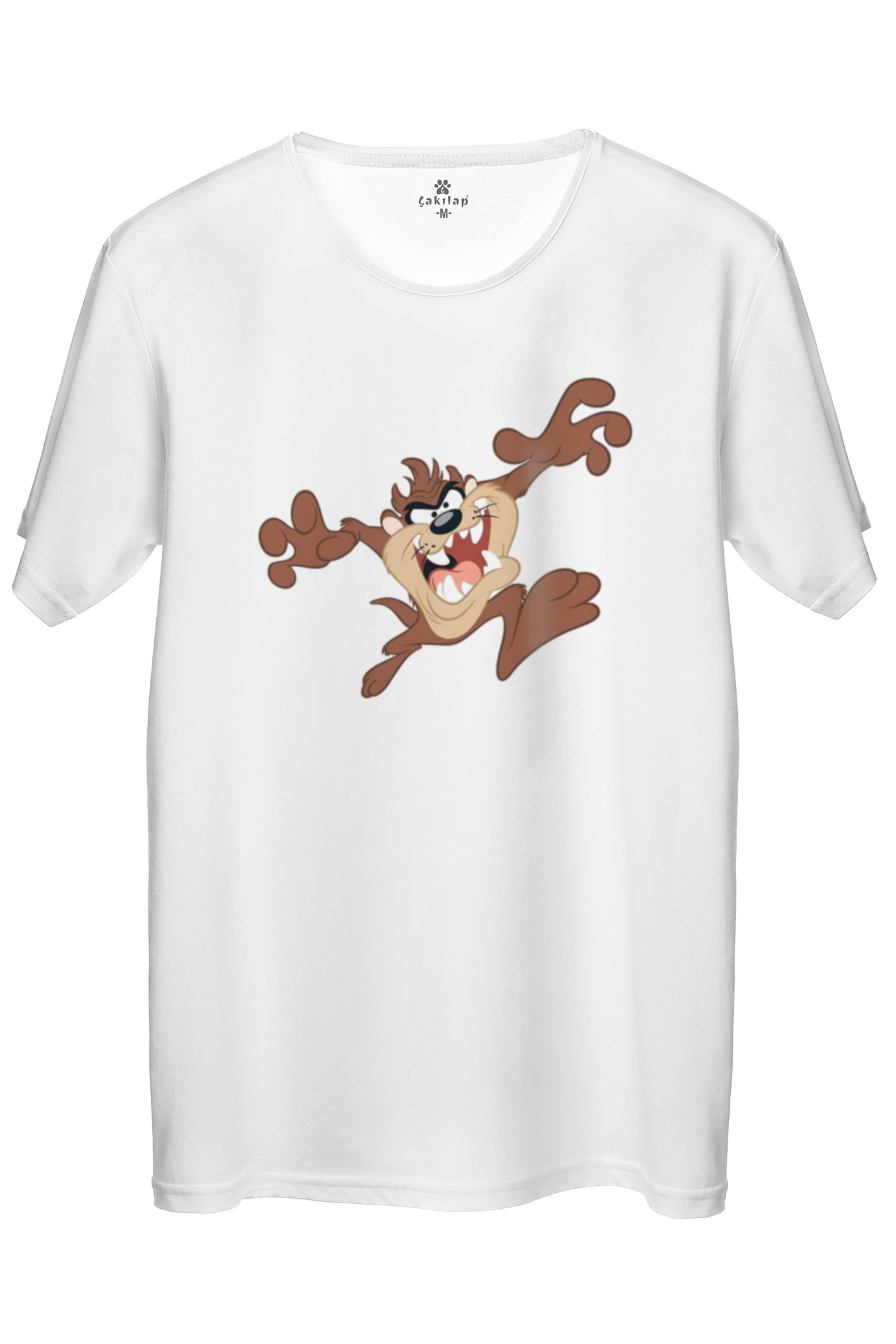 Tazmanya Canavarı Baskılı Regular Tişört