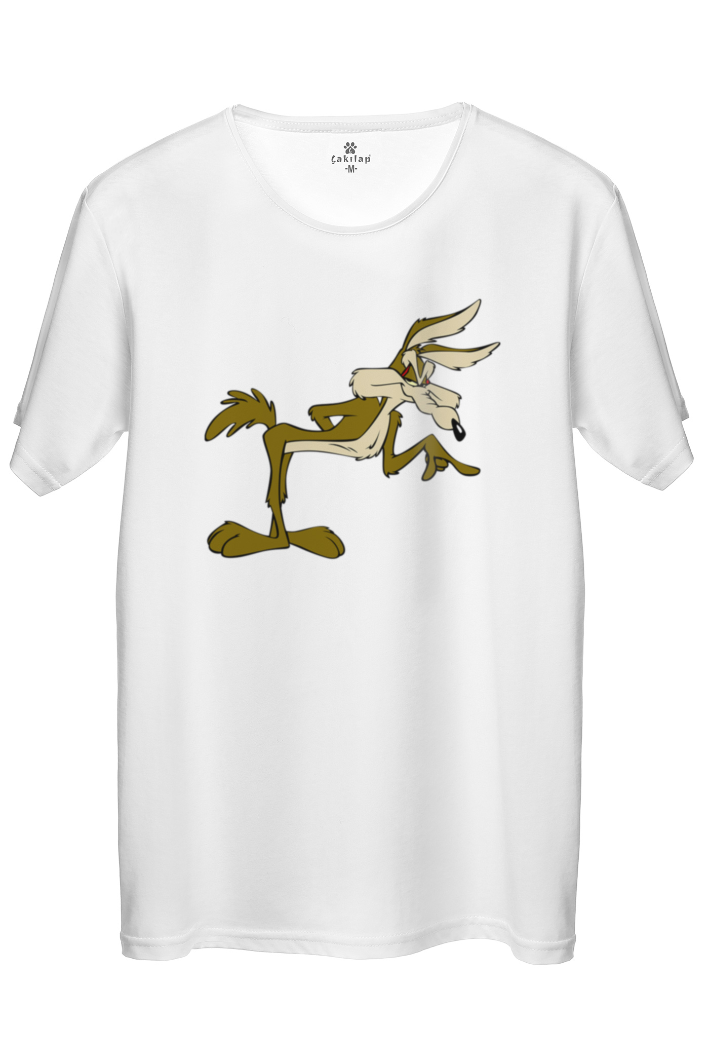 Wile E Coyote Baskılı Regular Tişört