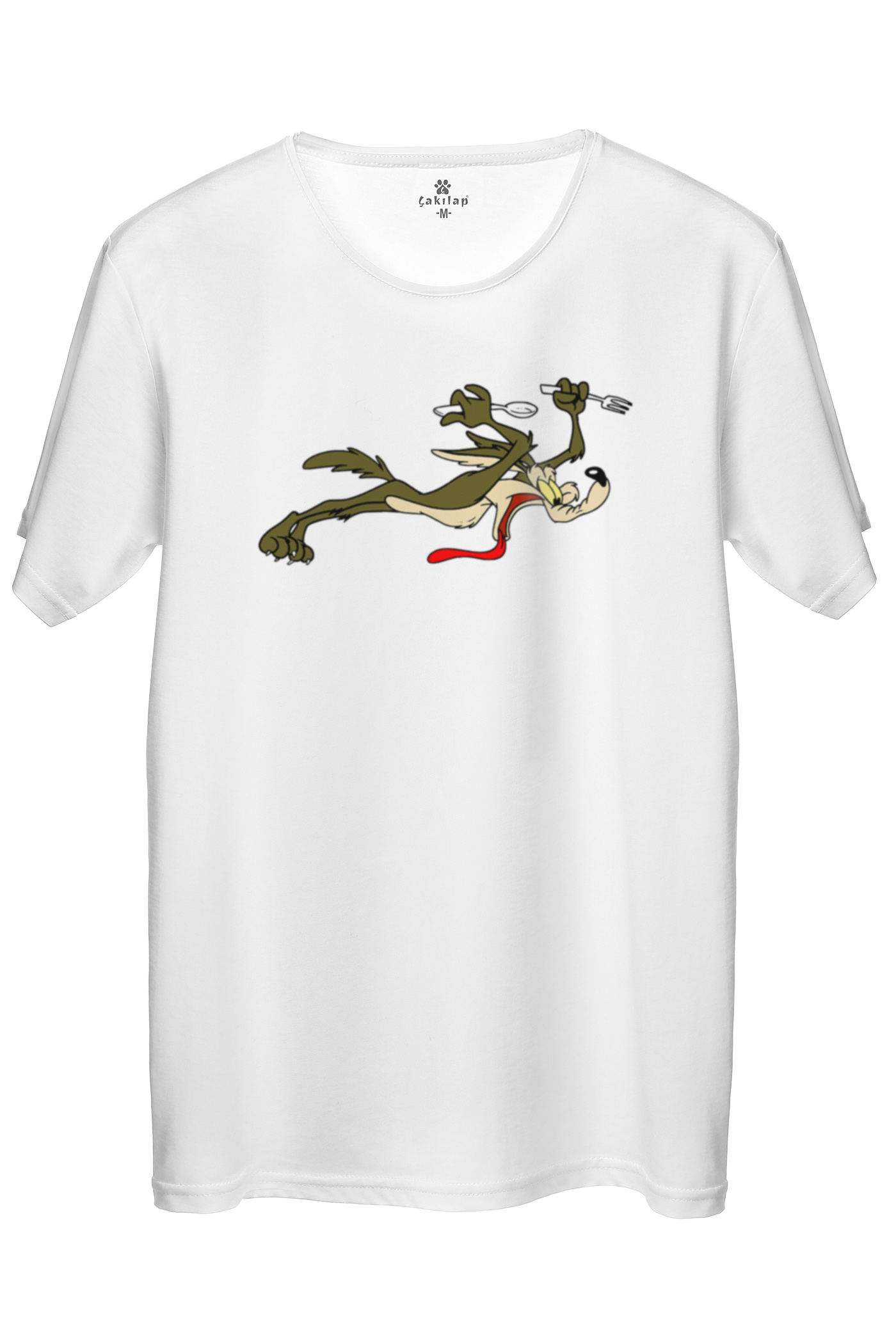 Wile E Coyote Baskılı Regular Tişört