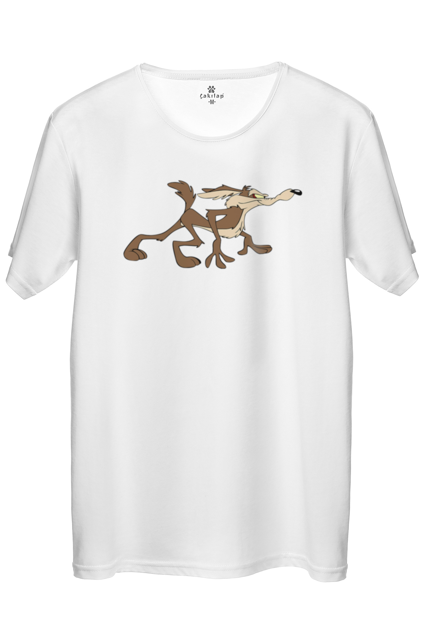 Wile E Coyote Baskılı Regular Tişört