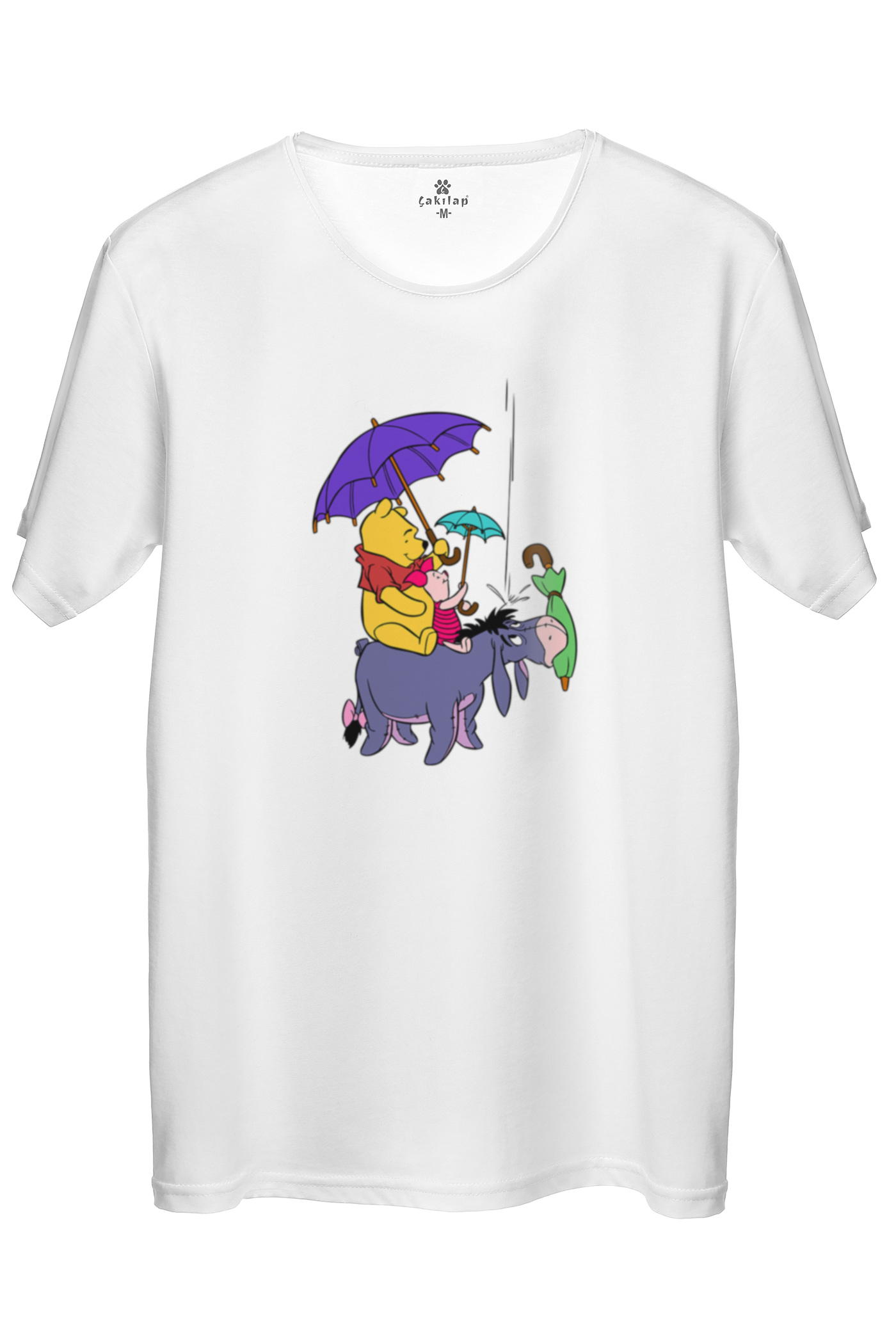 Winnie The Pooh Baskılı Regular Tişört