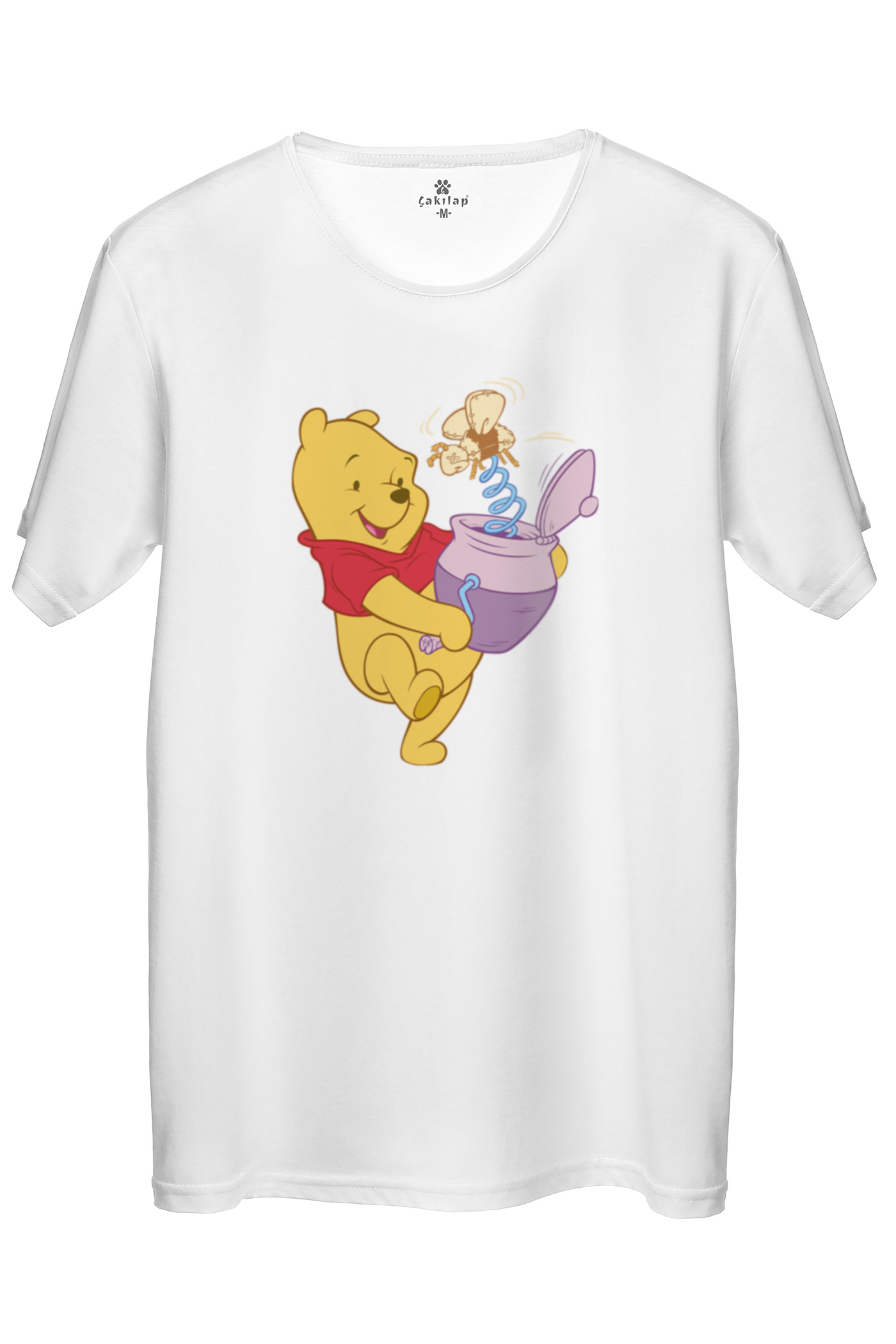 Winnie The Pooh Baskılı Regular Tişört