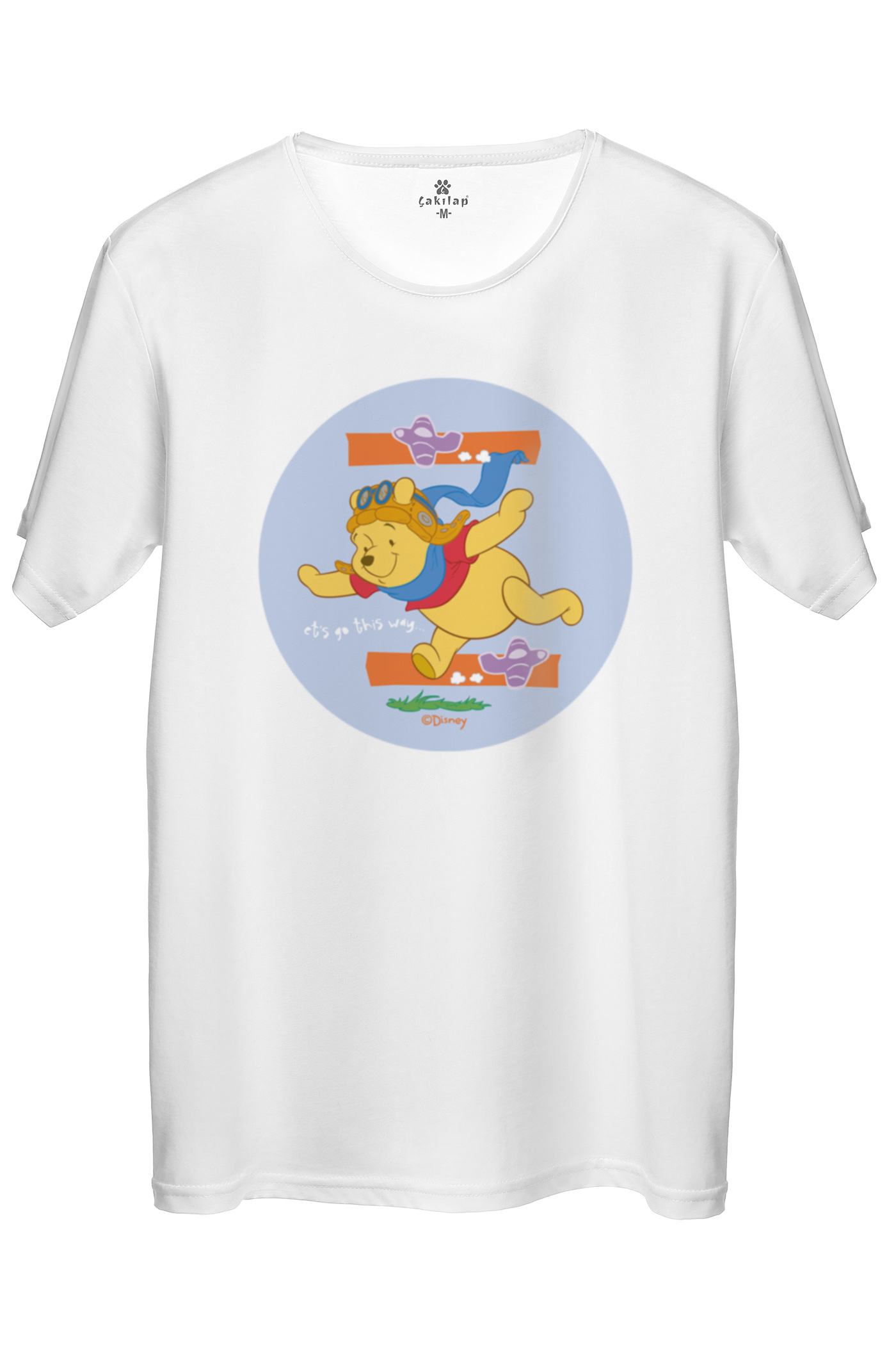 Winnie The Pooh Baskılı Regular Tişört