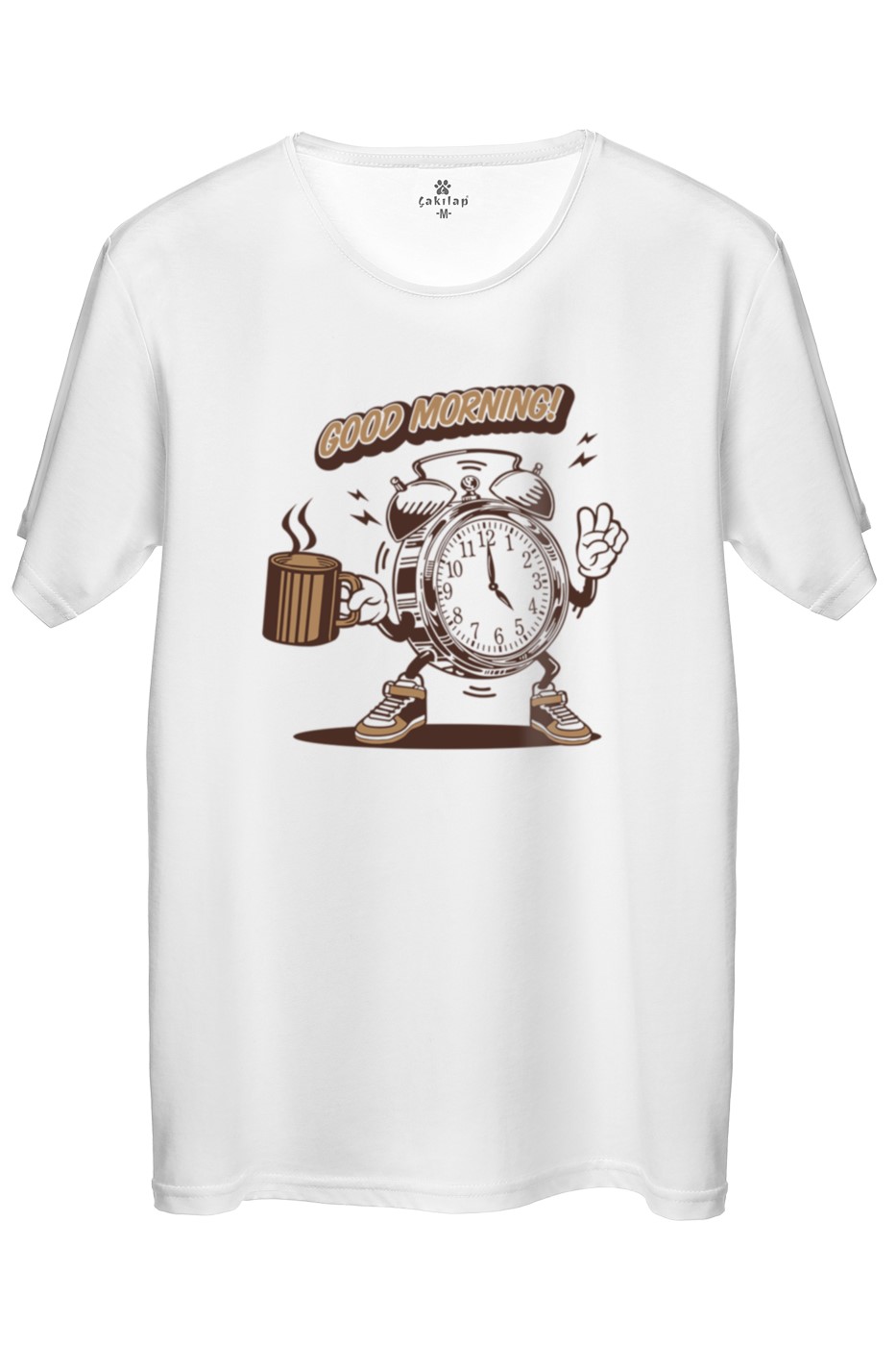 Good Morning Baskılı Regular Tişört