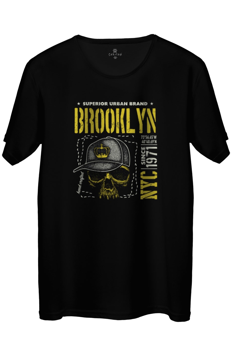 Brooklyn Baskılı Regular Tişört