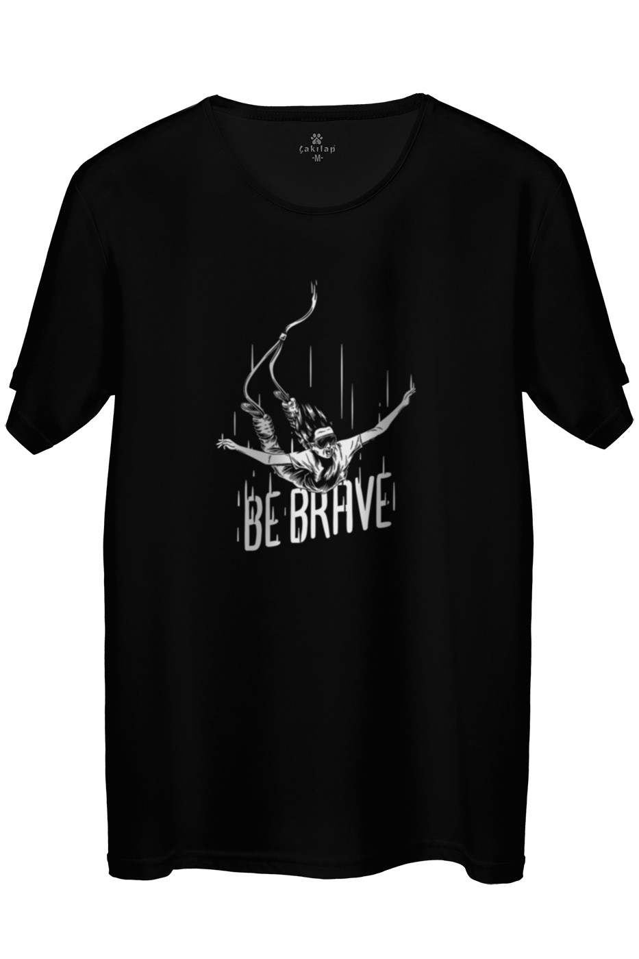 Be Brave Baskılı Regular Tişört