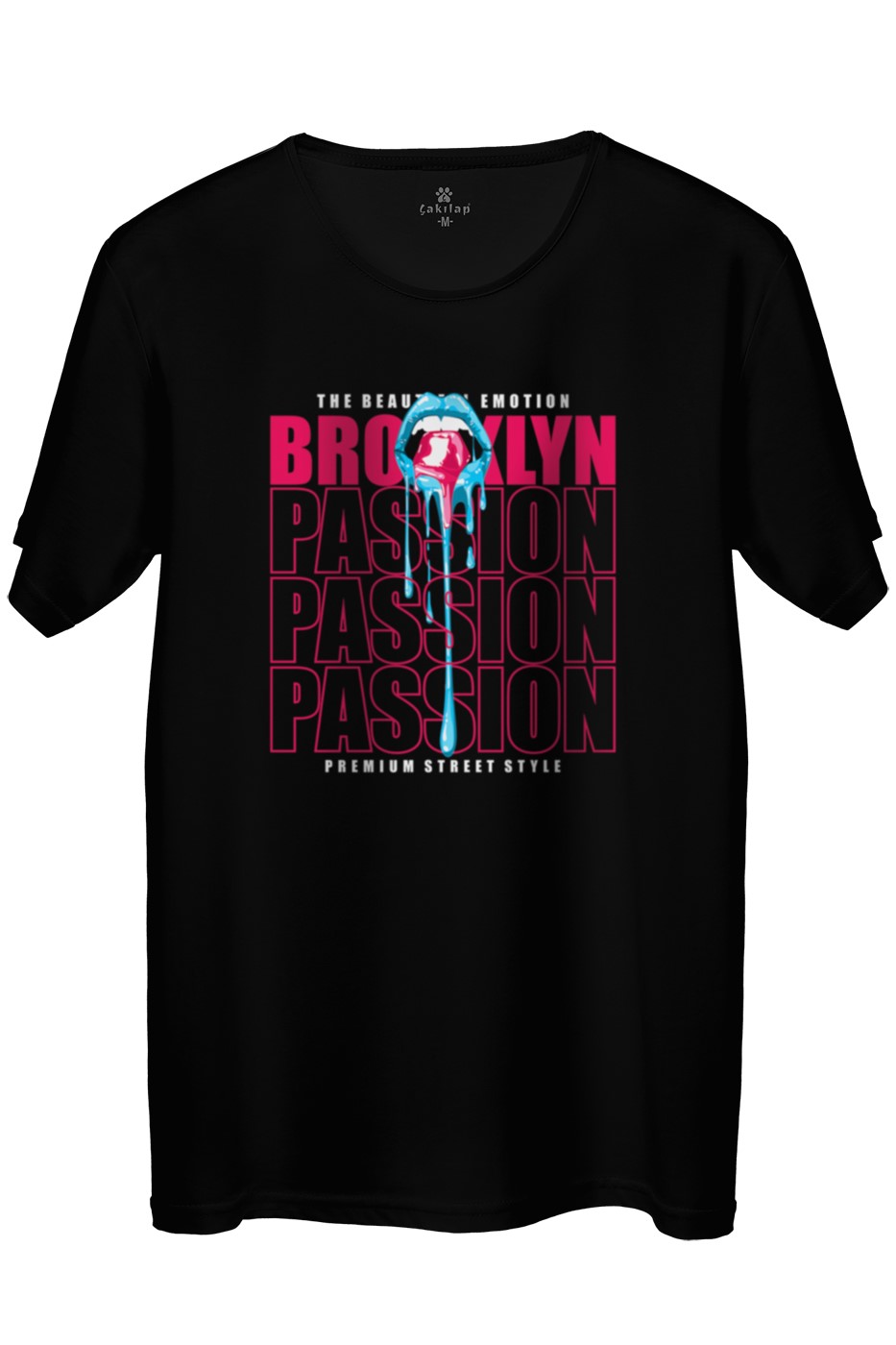 Brooclyn Passion Baskılı Regular Tişört