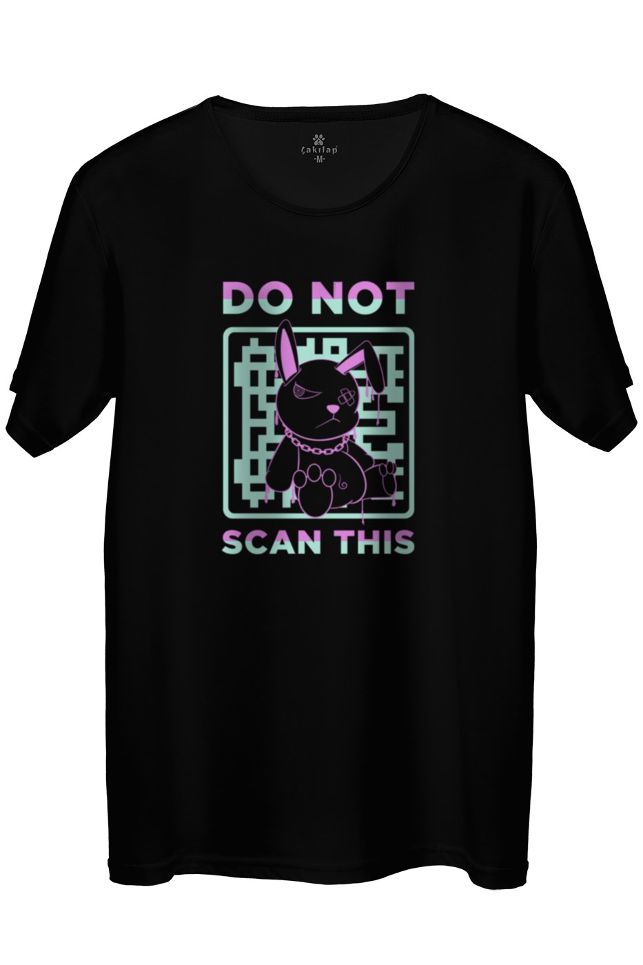 Do NoT Scan This Baskılı Regular Tişört
