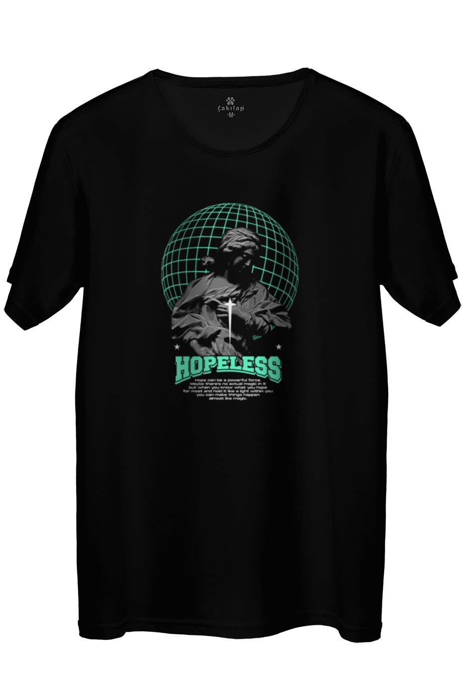 Hopeles Baskılı Regular Tişört