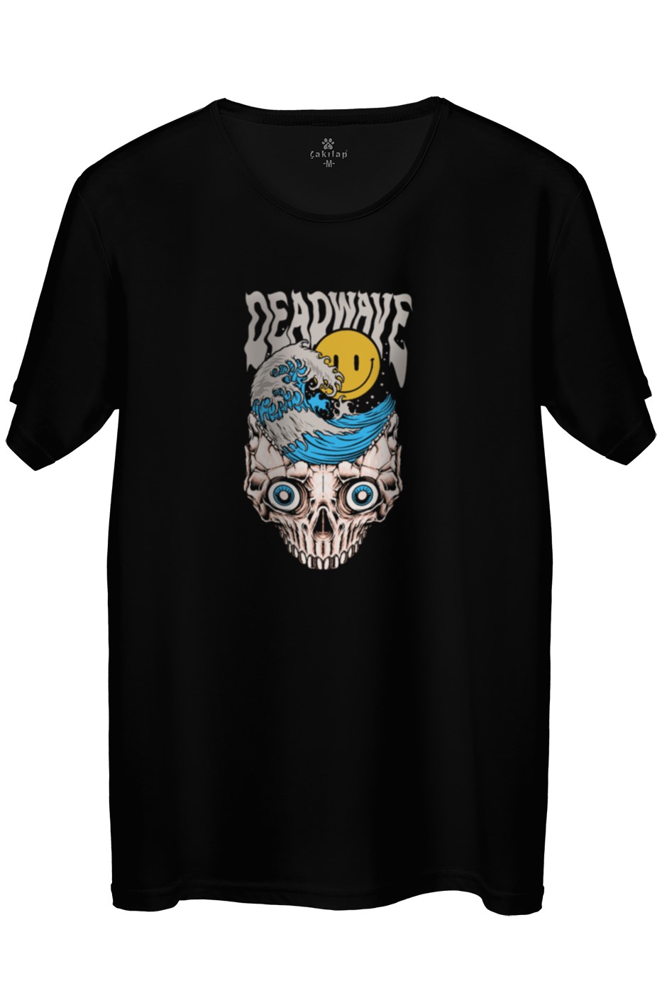 Dead Wave Baskılı Regular Tişört