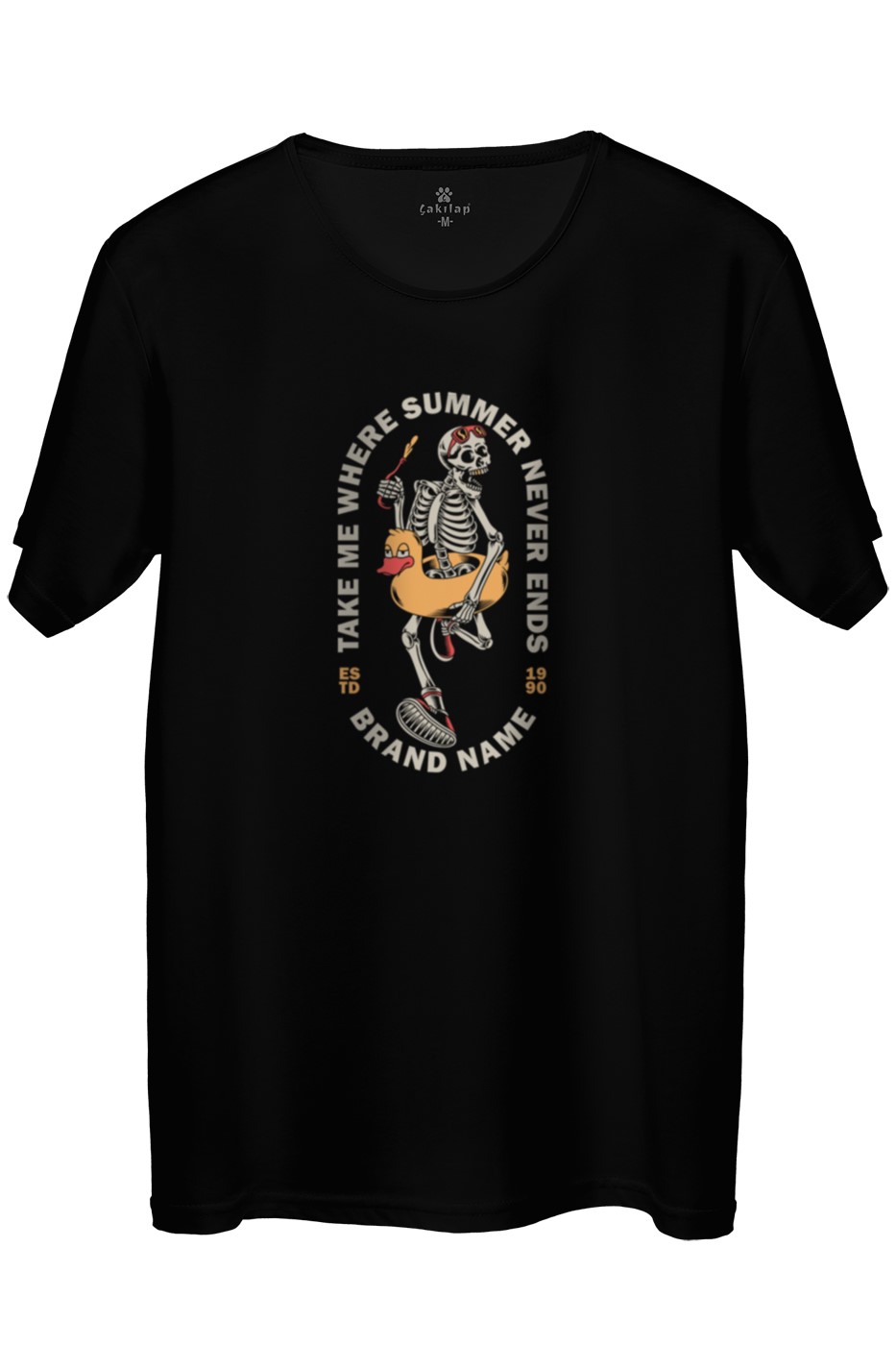 Take Me Where Summer Baskılı Regular Tişört