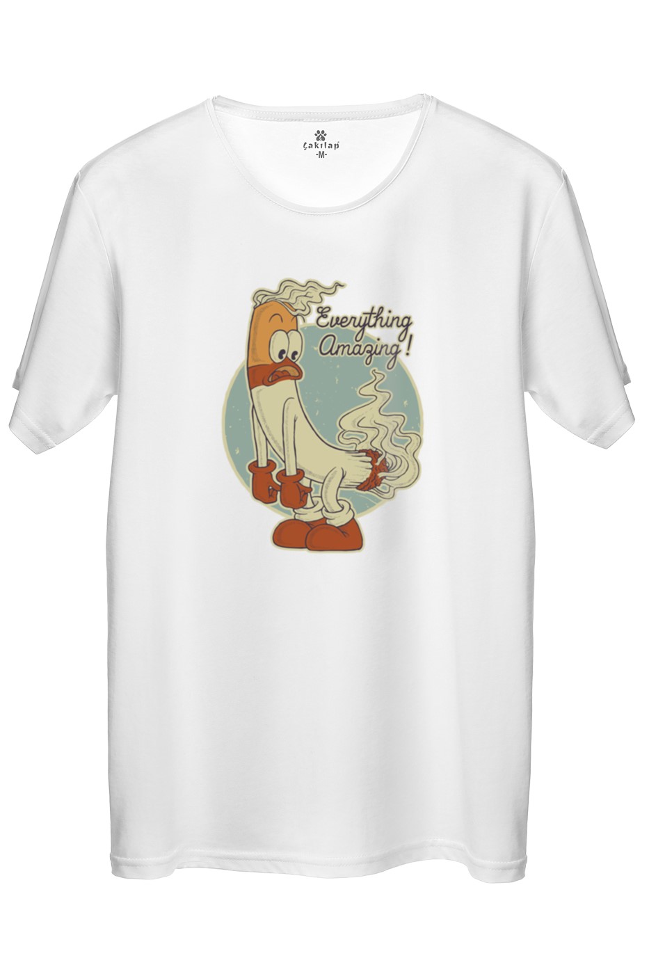 Everythin Amazing Baskılı Regular Tişört