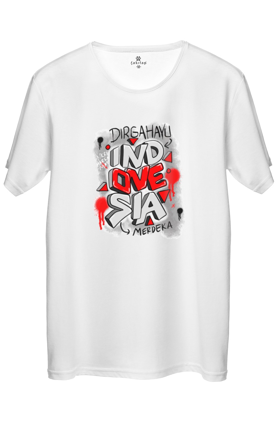 Ind Ove Sia Baskılı Regular Tişört