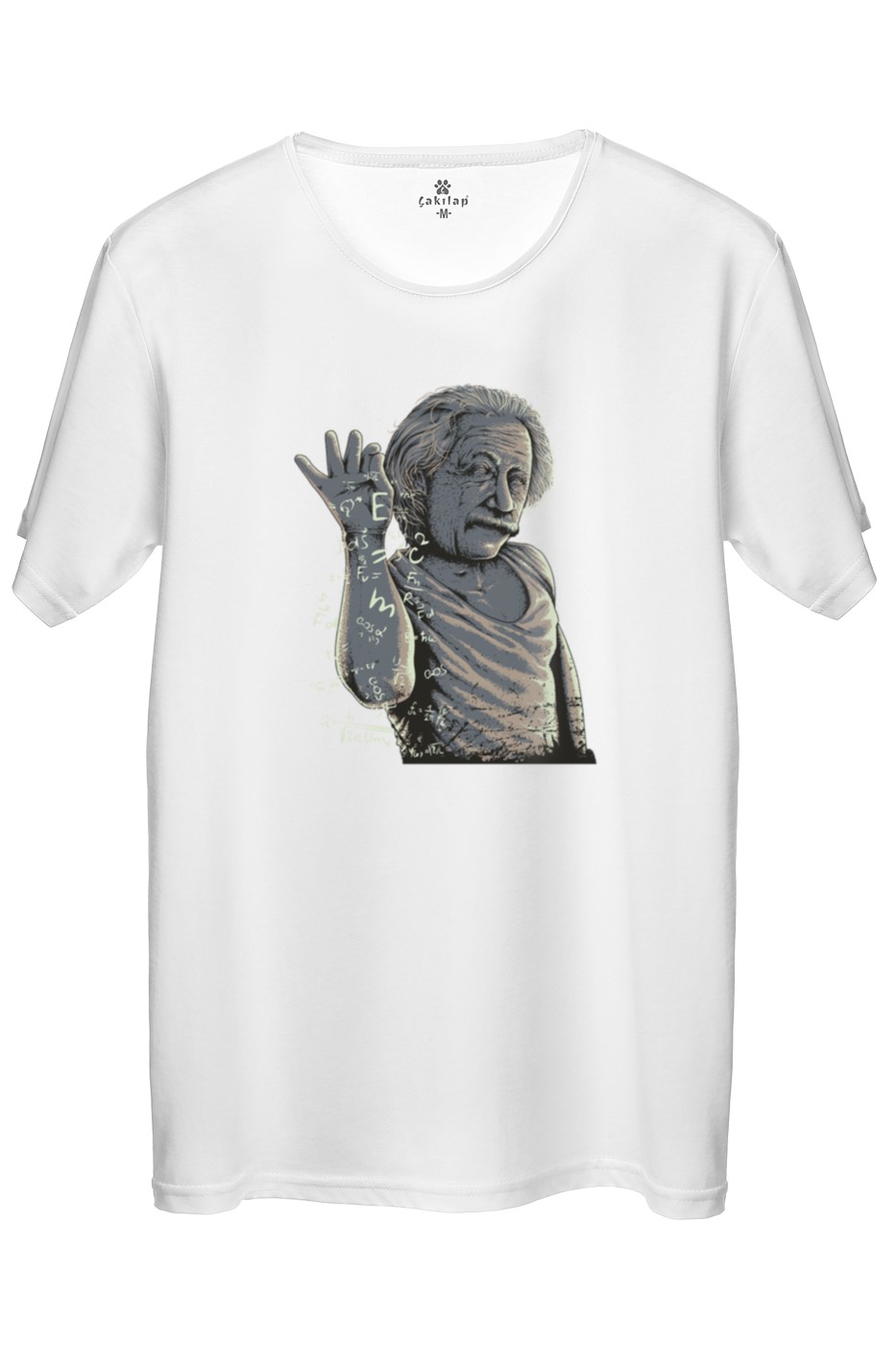 Albert Einstein Baskılı Regular Tişört