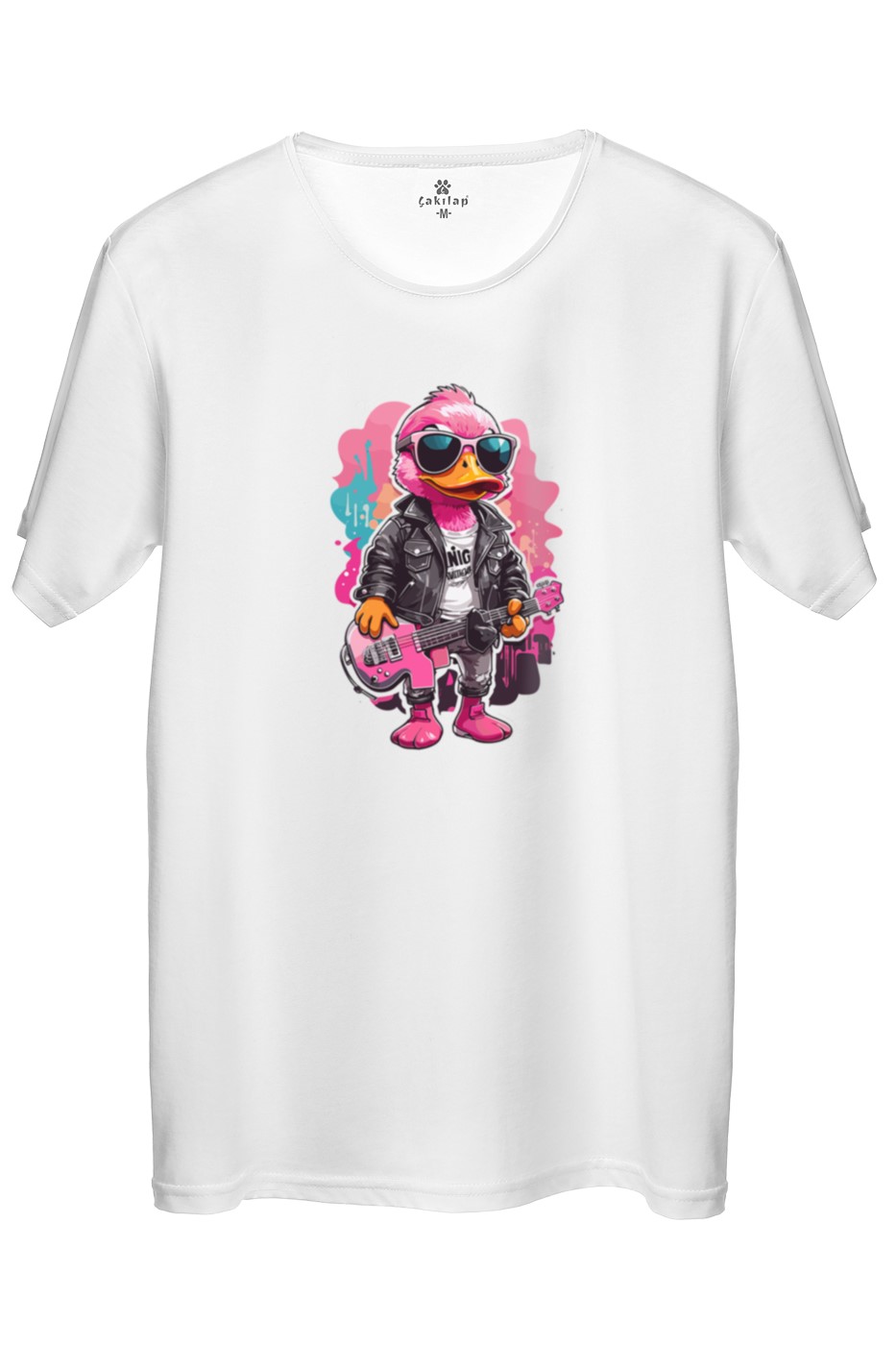 Duck  Baskılı Regular Tişört