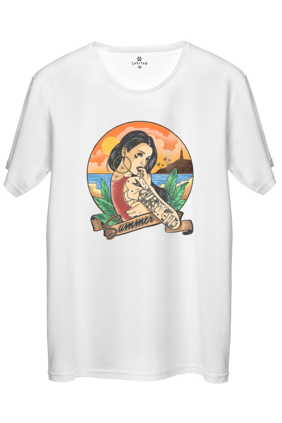 Summer Women Baskılı Regular Tişört