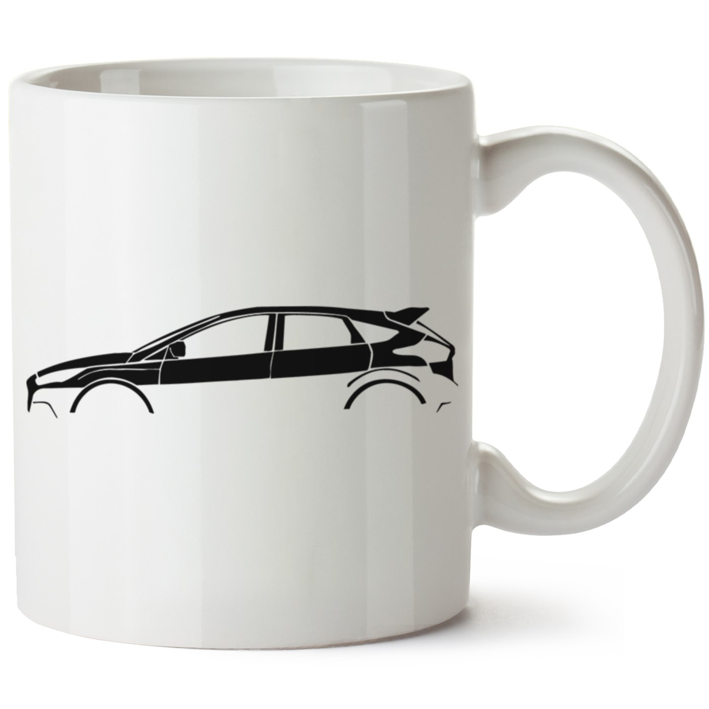 Ford Focus Mk3 Baskılı Porselen Kupa Bardak