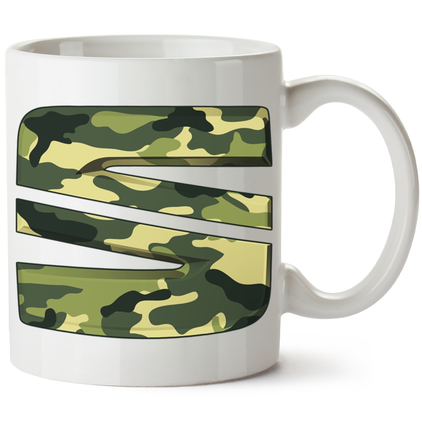 Seat Logo Baskılı Porselen Kupa Bardak