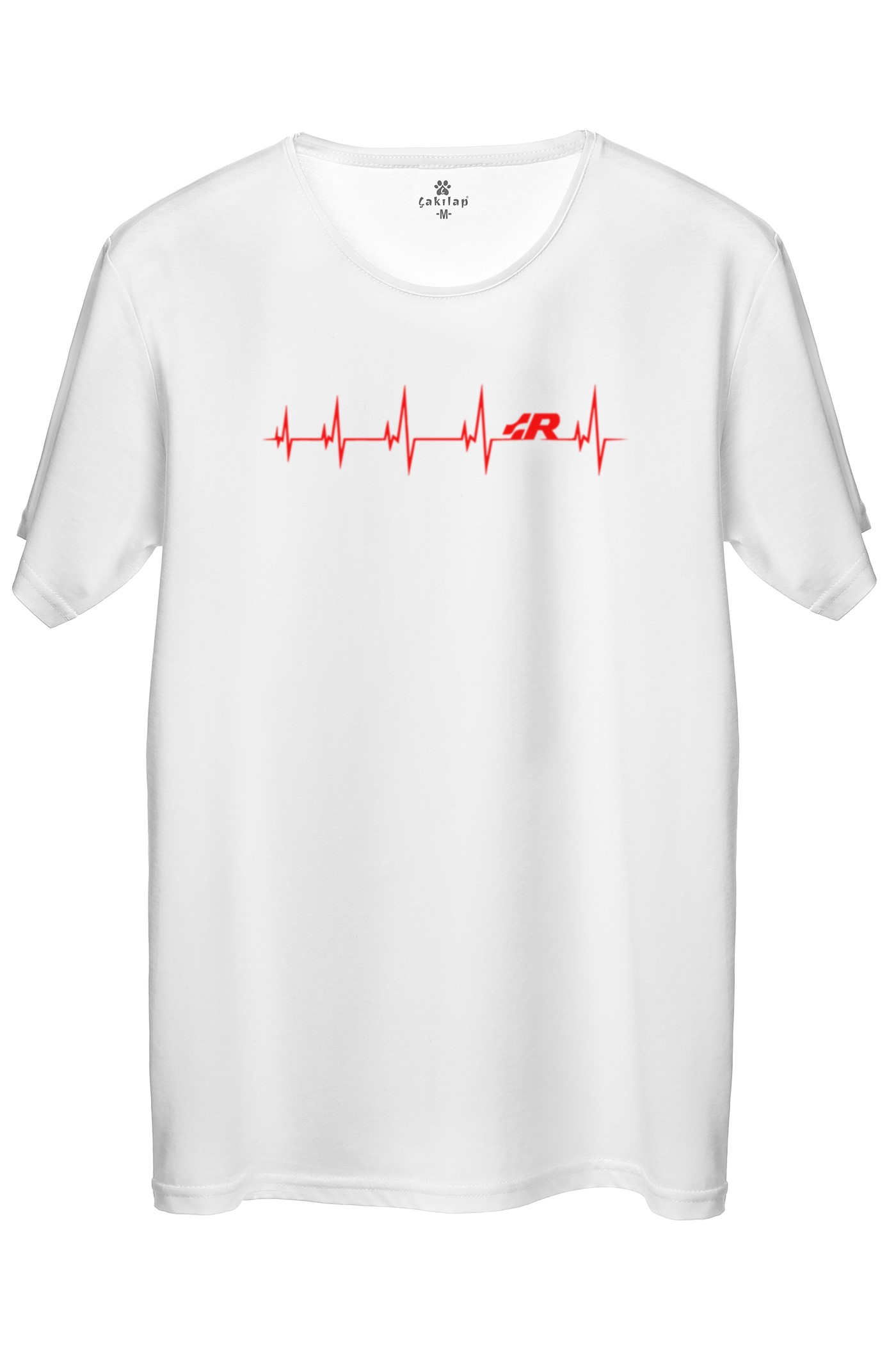 Vw R Logo Baskılı Regular Tişört