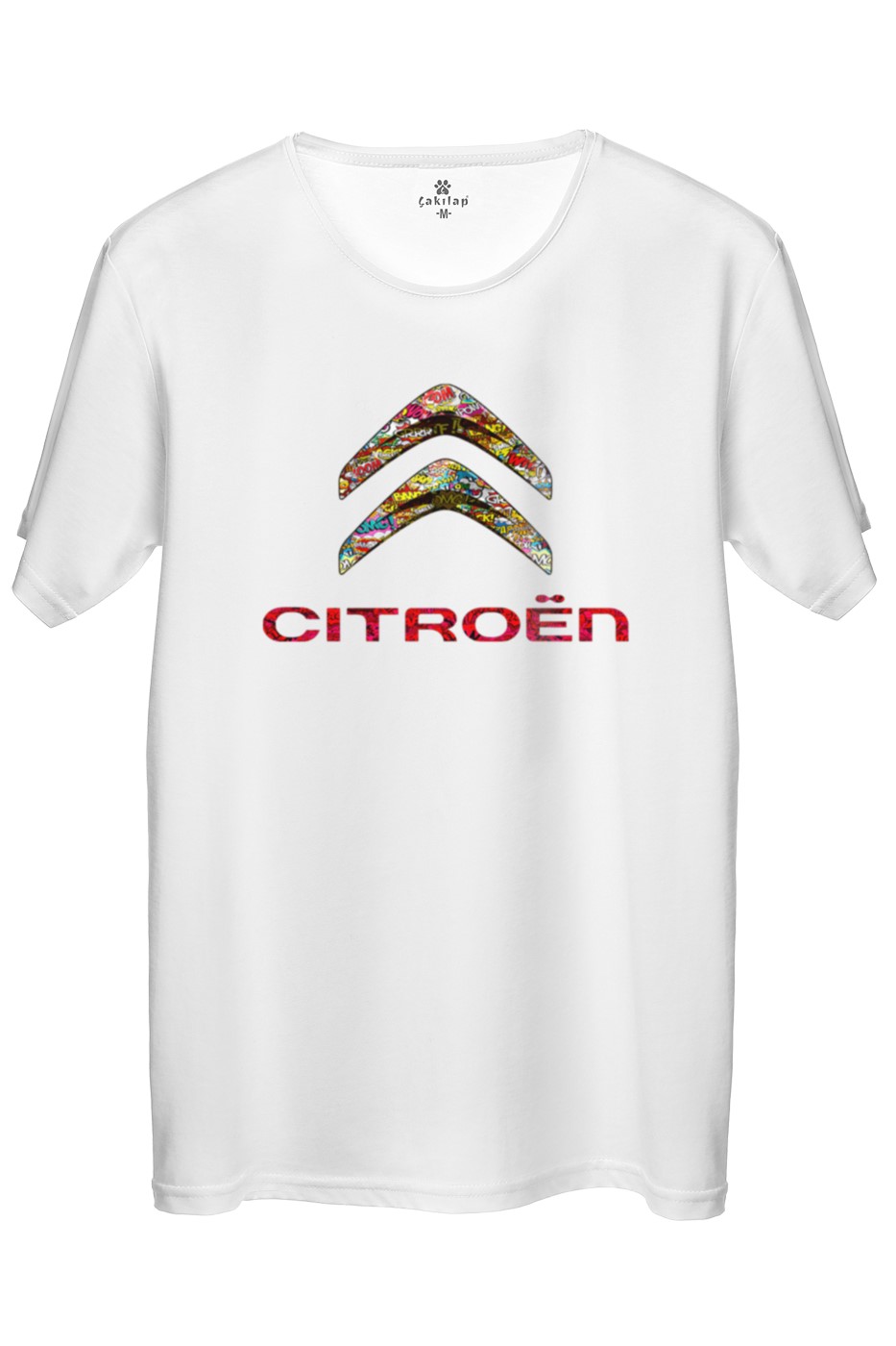 Citroen Logo Baskılı Regular Tişört